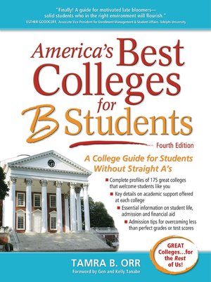 America's Best Colleges for B Students - ebook
